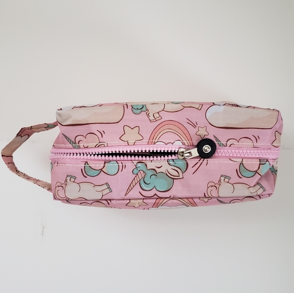 Unicorn Cosmetic Pink Bag - Picture 3 of 8